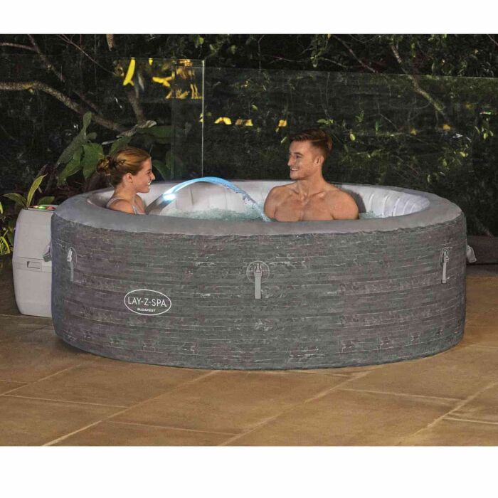 Cascada LED relajante de spa