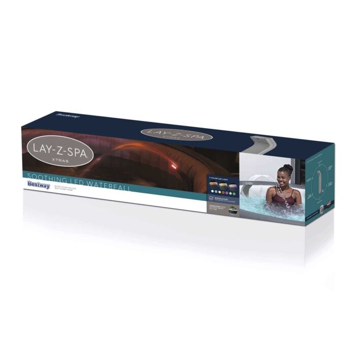 Cascada LED relajante de spa