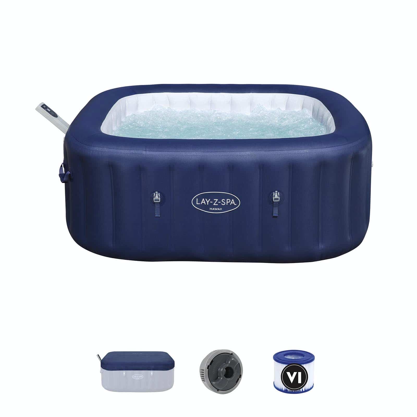 Spa de hidromasaje inflable 4-6 pers. Lay-Z-Spa Hawaii Smart