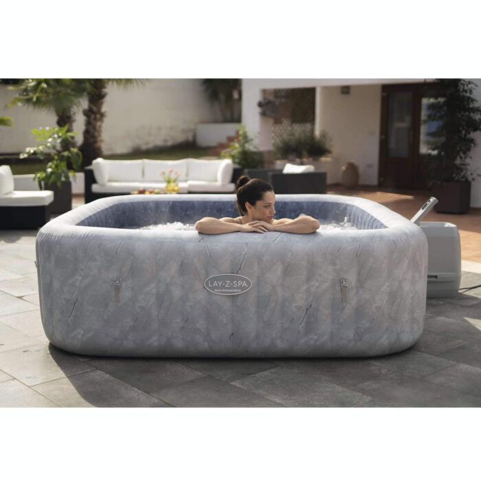 Spa hinchable 5-7 pers. Lay-Z-Spa San Francisco Smart Hydrojet Spa hinchable 5-7 pers. Lay-Z-Spa San Francisco Smart Hydrojet