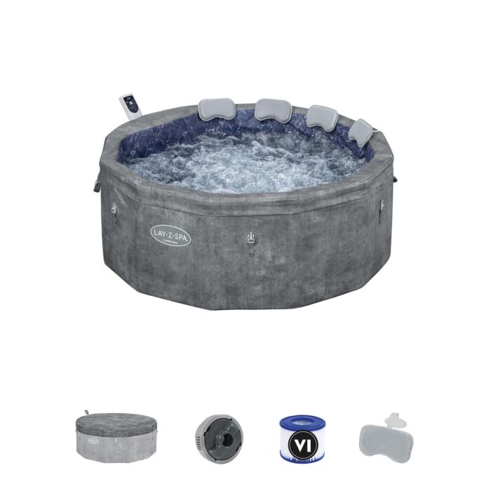 Spa hinchable 4-6 pers. Lay-Z-Spa Carrara Smart