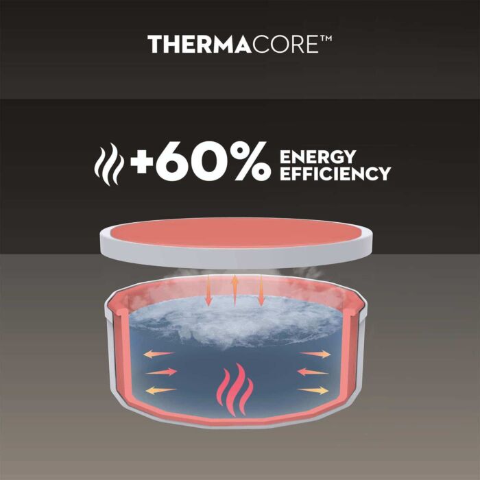 Spa hinchable 4-6 pers. Lay-Z-Spa Carrara Smart