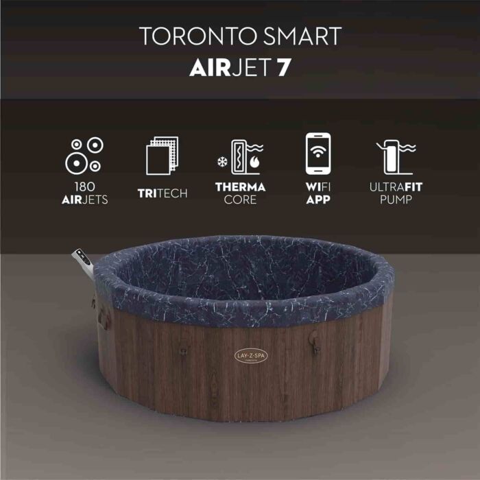 Spa hinchable 4-6 pers. Lay-Z-Spa Toronto Smart