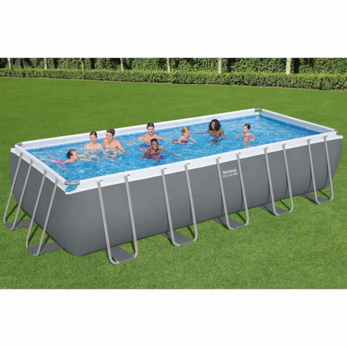Piscina desmontable rectangular Steel Pro MAX 6,40m x 2,74m x 1,32m