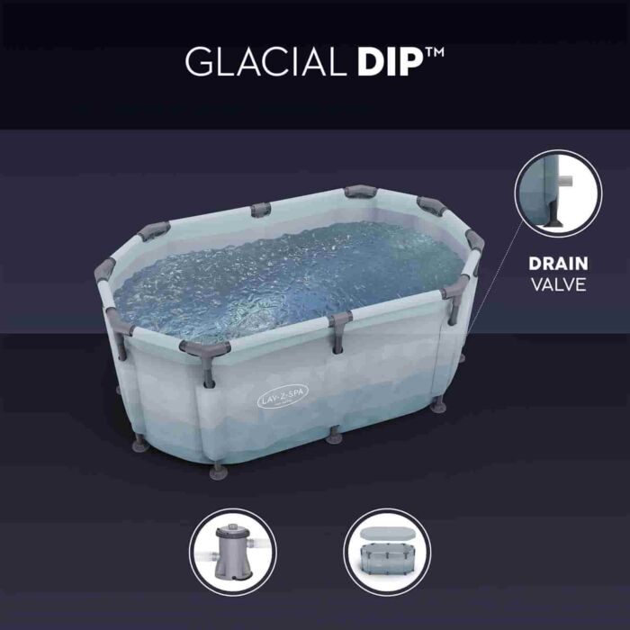 Tanque baños de hielo 2 pers. Lay-Z-Spa Glacial Dip