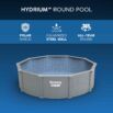 Piscina desmontable redonda acero Hydrium™ 4,57m x 1,22 m