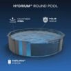 Piscina desmontable redonda acero Hydrium 4,88m x 1,32m