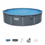 Piscina desmontable redonda acero Hydrium 5,49 m x 1,32 m