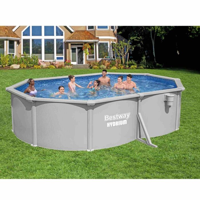 Piscina desmontable ovalada acero Hydrium 5,00m x 3,66m x 1,22m Piscina desmontable ovalada acero Hydrium 5,00m x 3,66m x 1,22m