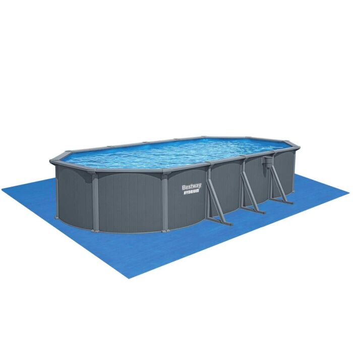 Piscina desmontable ovalada acero Hydrium 7,32m x 3,66m x 1,32m