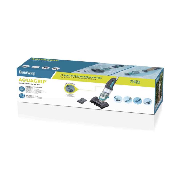 Limpiafondos portátil recargable AquaGrip