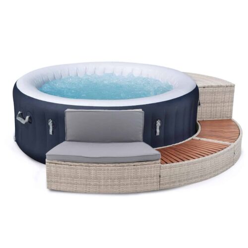 Pack Spa 2-4 pers. Lay-Z-Spa Miami con HALF SURROUND 180