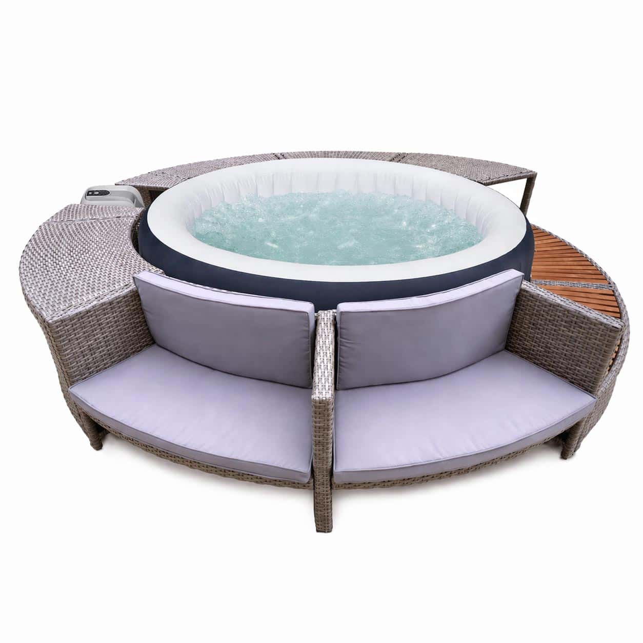 Pack Spa 2-4 pers. Lay-Z-Spa Miami con FULL SURROUND 180