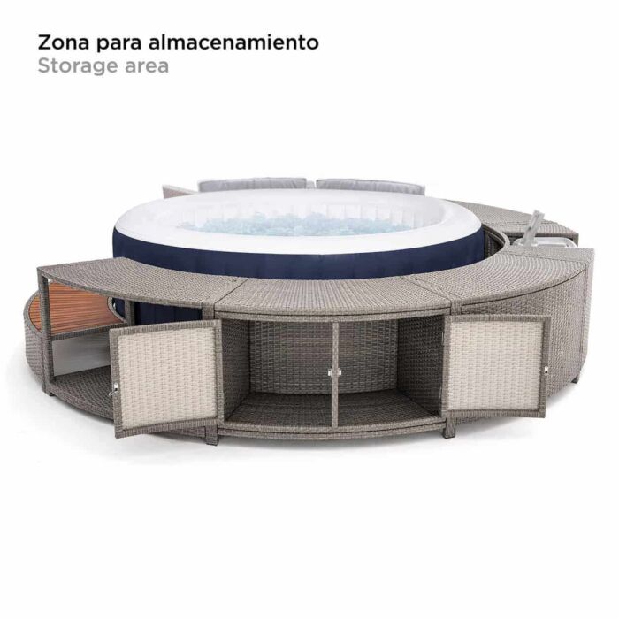 Pack Spa 2-4 pers. Lay-Z-Spa Miami con FULL SURROUND 180