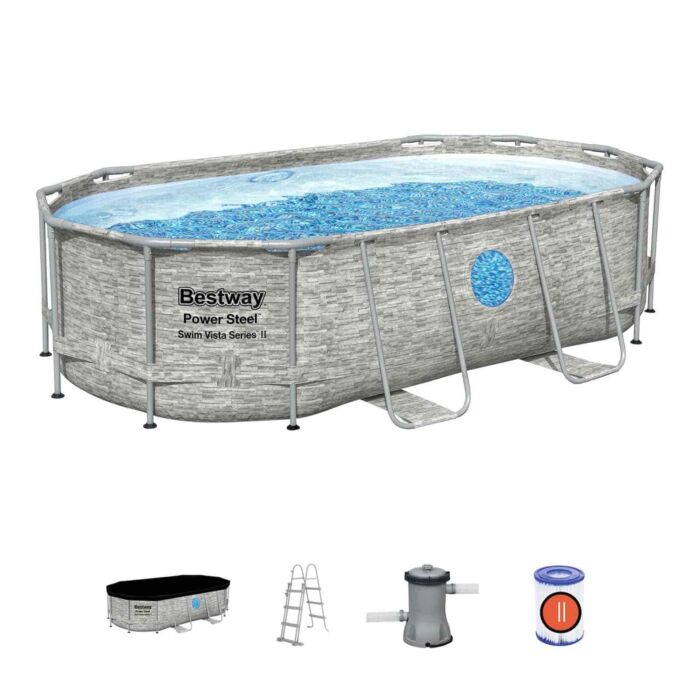Piscina desmontable redonda de acero Hydrium™ 3,66 m x 1,22 m