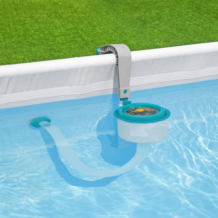 Recogehojas blanco de superficie para piscina Flowclear
