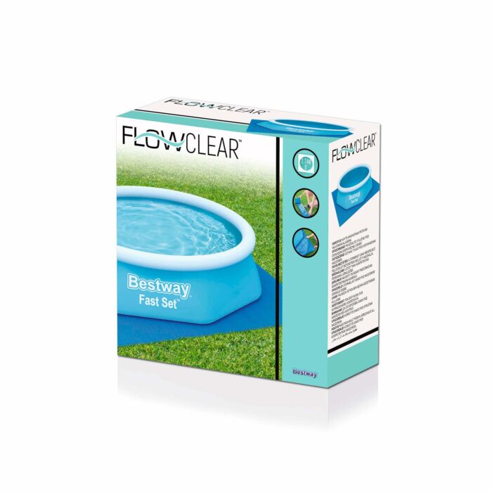 Tapiz de suelo Flowclear 2,74 x 2,74 m para piscina Tapiz de suelo Flowclear 2,74 x 2,74 m para piscina